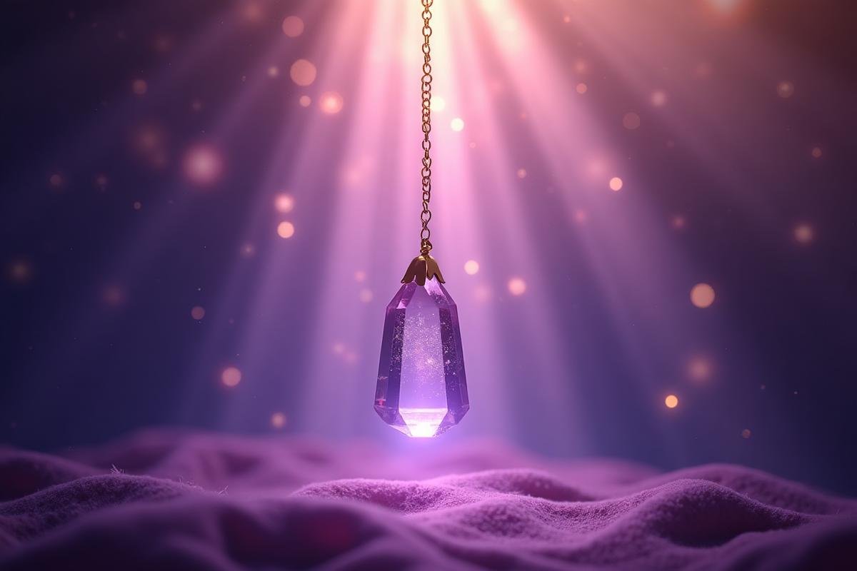 Pêndulo místico para radiestesia